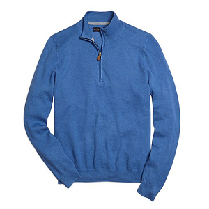 Pique Stitch Half-Zip - Star Sapphire Heather